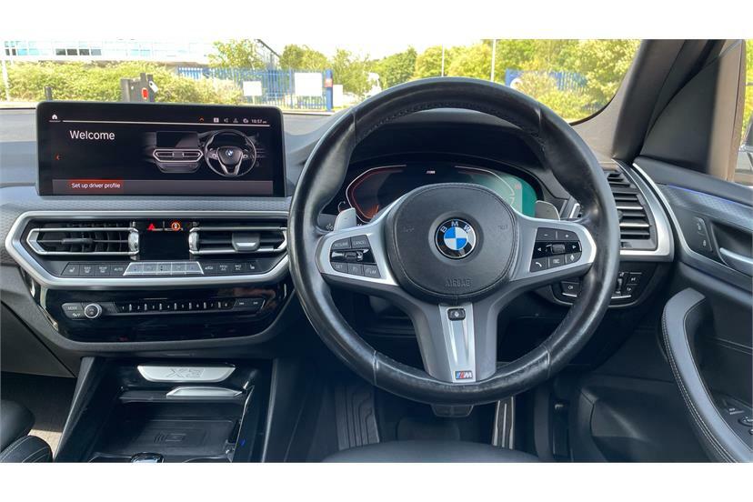 BMW X3 Xdrive30d Mht M Sport PF72JXL Black #5