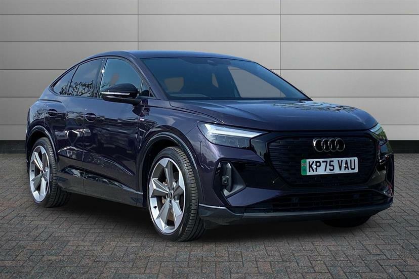 Audi Q4 E Tron 210Kw 45 82Kwh Black Edition Purple