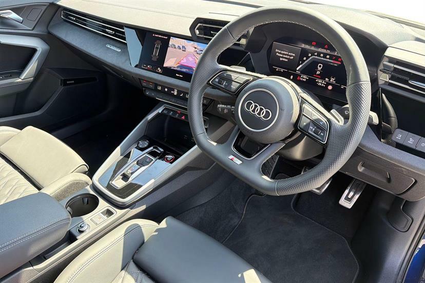 Audi A3 S3 Tfsi Quattro 333 Black Edition S Tronic KR75YSF Blue #6