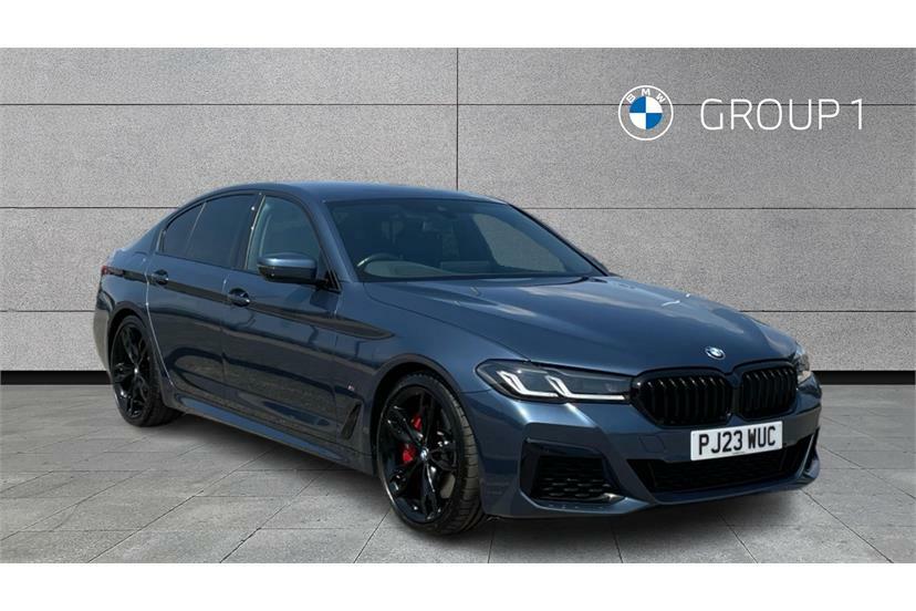 BMW 5 Series M550i Xdrive Blue
