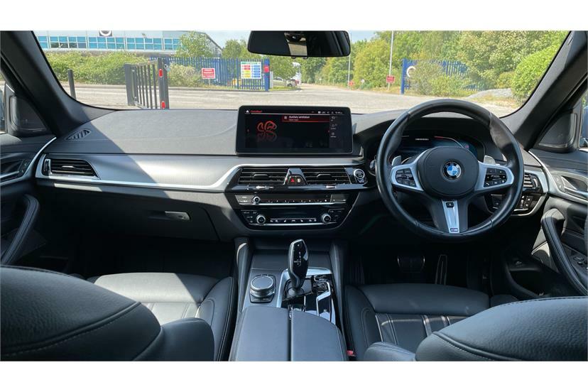 BMW 5 Series M550i Xdrive PJ23WUC Blue #4
