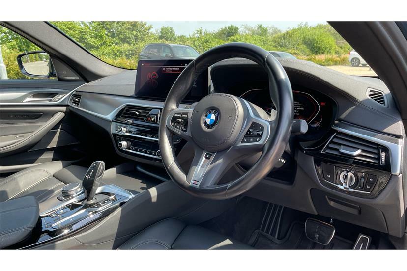 BMW 5 Series M550i Xdrive PJ23WUC Blue #6