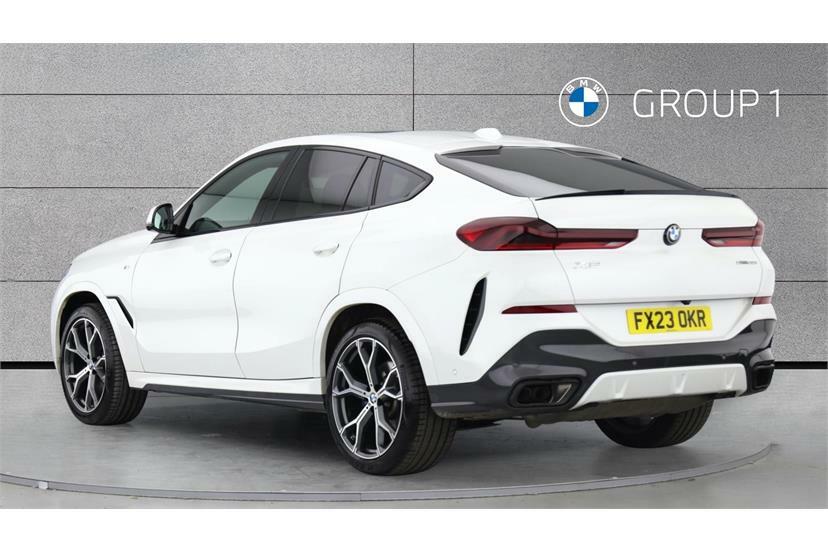BMW X6 Xdrive40i Mht M Sport Step White #2