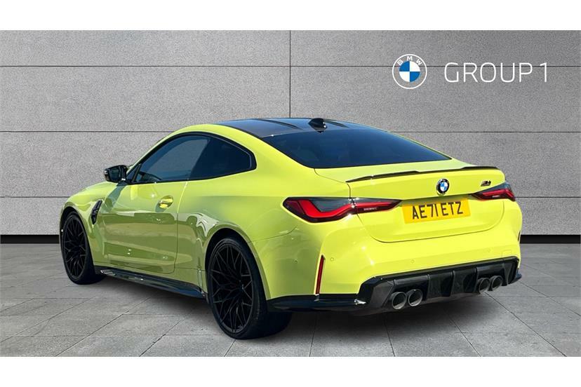 BMW M4 Competition Step M Carbon Pack AE71ETZ Yellow #2