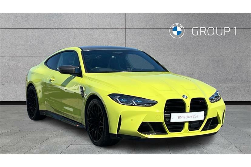BMW M4 Competition Step M Carbon Pack Yellow