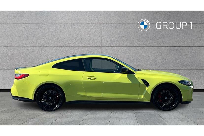 BMW M4 Competition Step M Carbon Pack AE71ETZ Yellow #3