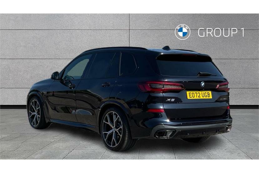 BMW X5 Xdrive45e M Sport EO72UGB Black #2