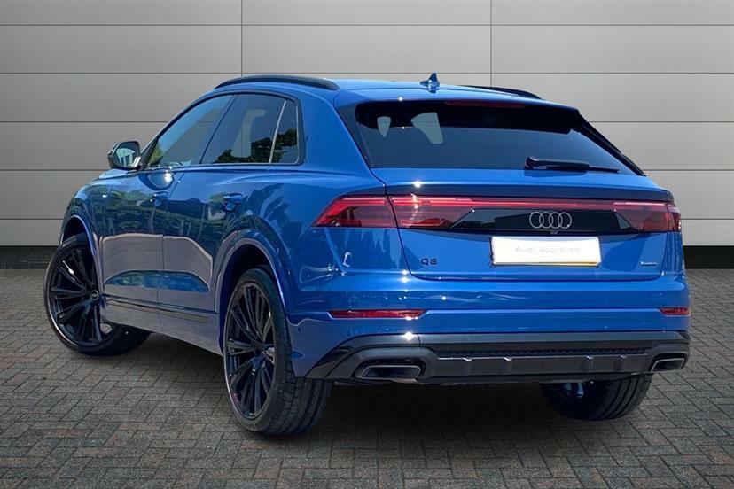 Audi Q8 3.0 Tdi Quattro 286 Black Edition Tiptronic WU26EZZ Blue #3