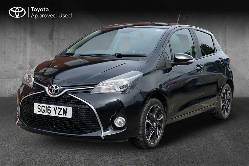 Toyota Yaris 1.33 Vvt-i Design SG16YZW Black #3