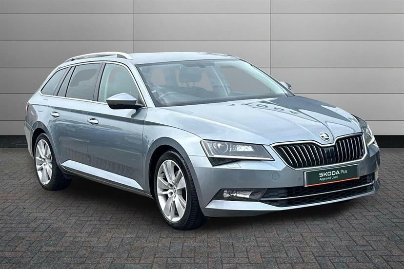 Skoda Superb 2.0 Tdi Cr Se L Executive Dsg 7 Speed Grey