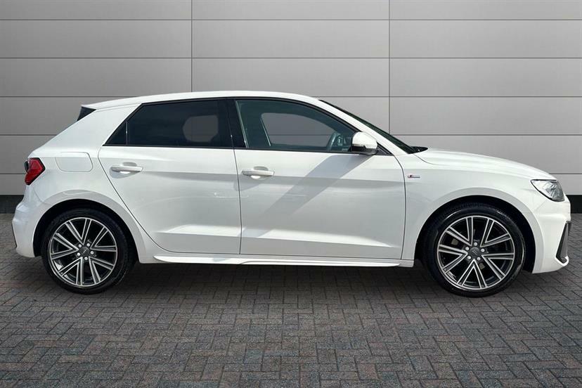 Audi A1 30 Tfsi S Line MB19ETL White #4