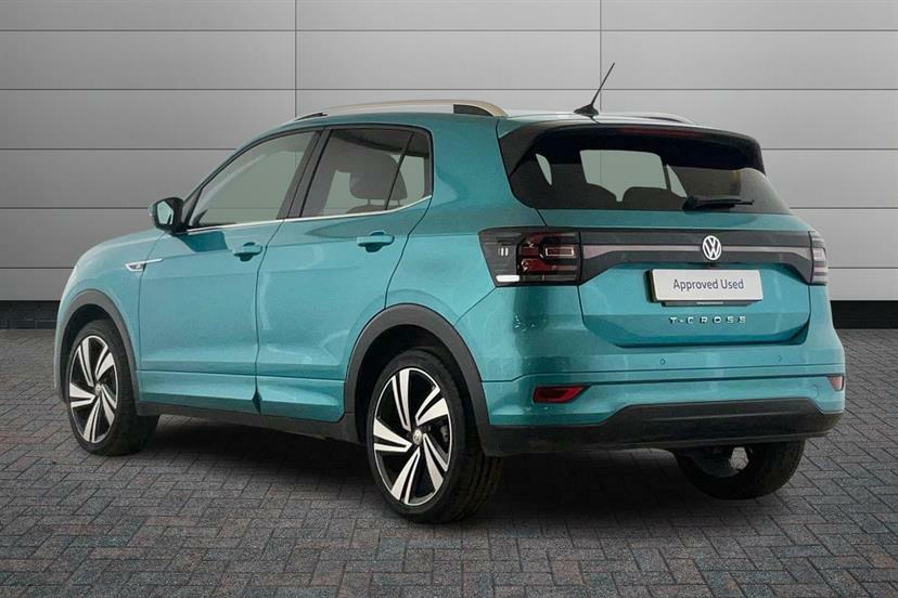 Volkswagen T-Cross 1.0 Tsi 115 R-line Dsg FP19CZH Blue #3