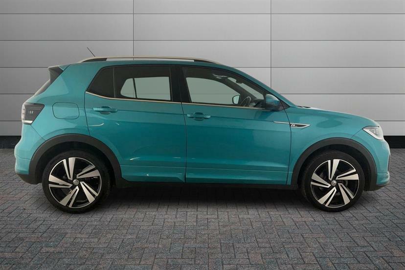 Volkswagen T-Cross 1.0 Tsi 115 R-line Dsg FP19CZH Blue #4