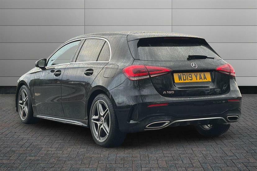 Mercedes-Benz A Class A180 Amg Line WD19YAA Black #2
