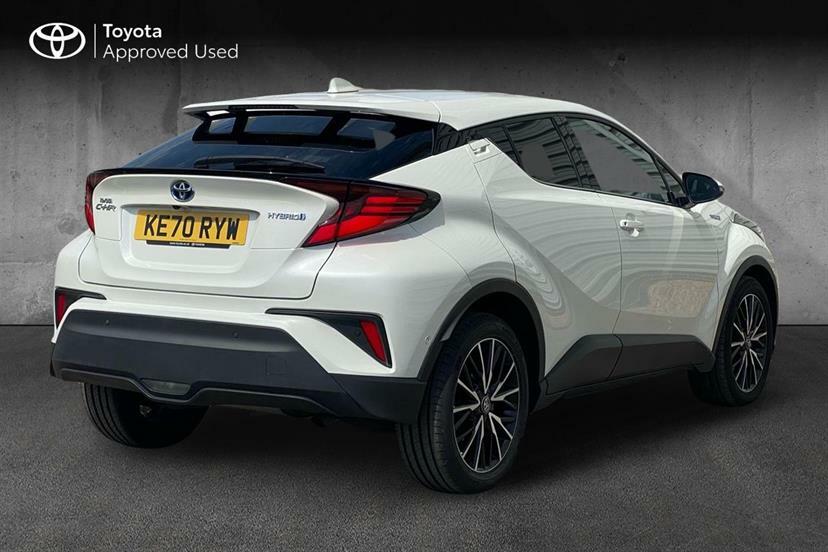 Toyota C-Hr 1.8 Hybrid Excel Cvt KE70RYW White #2