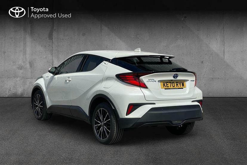 Toyota C-Hr 1.8 Hybrid Excel Cvt KE70RYW White #4