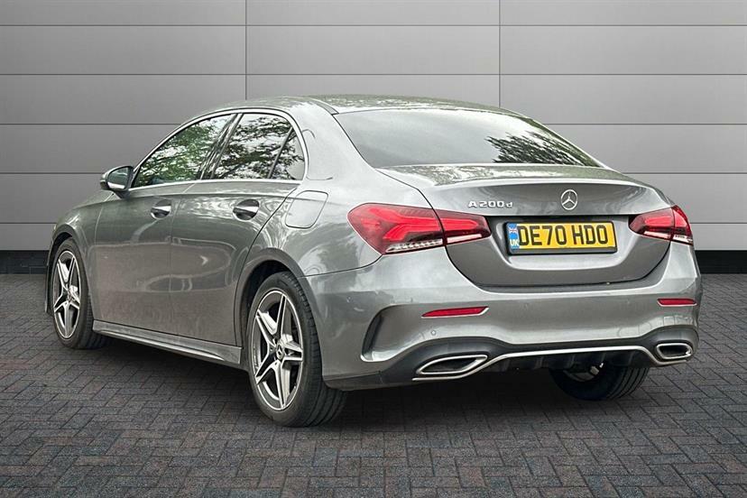 Mercedes-Benz A Class A200d Amg Line Premium DE70HDO Grey #2