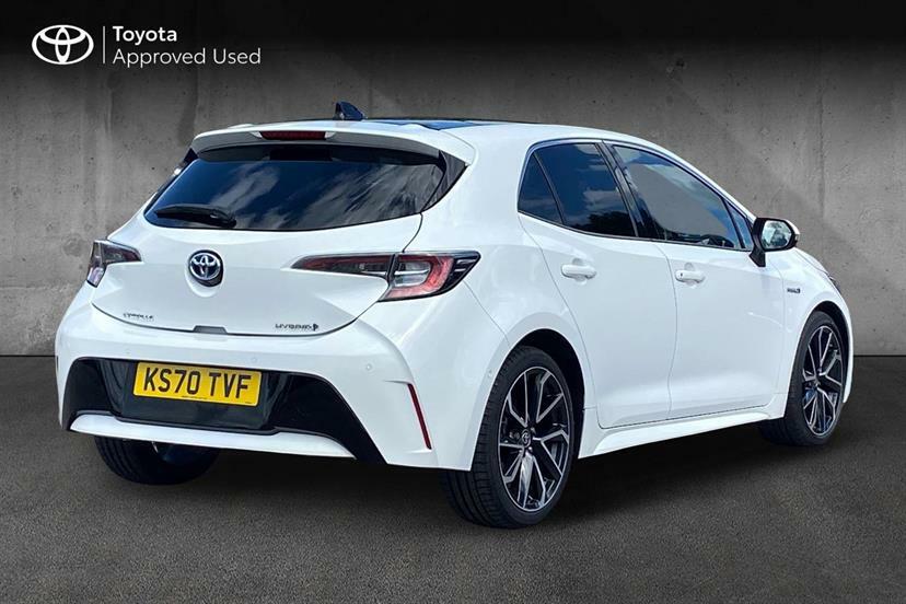 Toyota Corolla 1.8 Vvt-i Hybrid Excel Cvt KS70TVF White #2