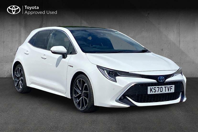 Toyota Corolla 1.8 Vvt-i Hybrid Excel Cvt White