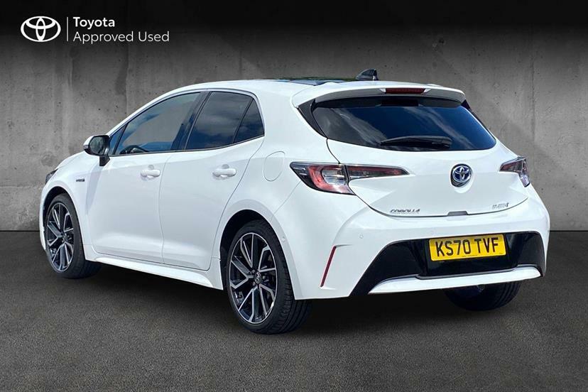Toyota Corolla 1.8 Vvt-i Hybrid Excel Cvt KS70TVF White #4