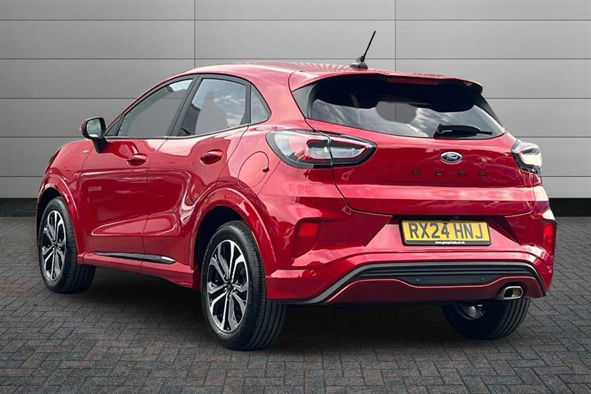 Ford Puma 1.0 Ecoboost Hybrid Mhev St-line RX24HNJ Red #3