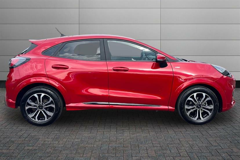Ford Puma 1.0 Ecoboost Hybrid Mhev St-line RX24HNJ Red #4