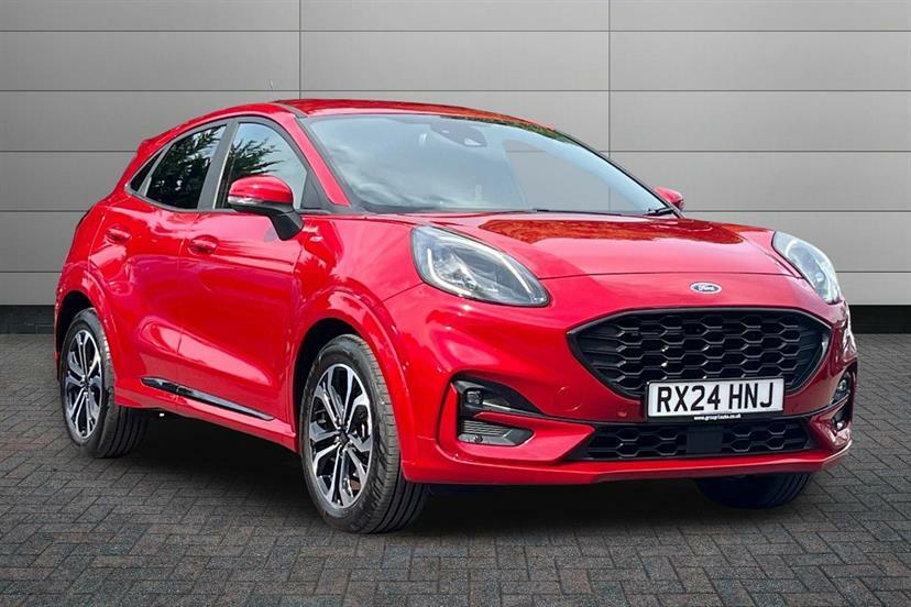 Ford Puma 1.0 Ecoboost Hybrid Mhev St-line Red