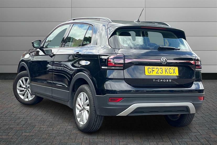 Volkswagen T-Cross 1.0 Tsi 110 Se Edition Dsg GF23KCX Black #3