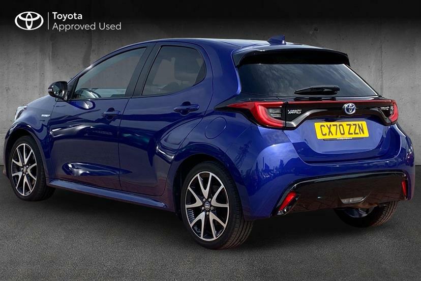Toyota Yaris 1.5 Hybrid Dynamic Cvt CX70ZZN Blue #4