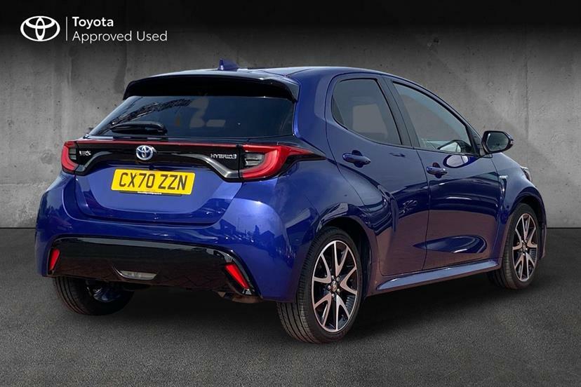 Toyota Yaris 1.5 Hybrid Dynamic Cvt CX70ZZN Blue #2