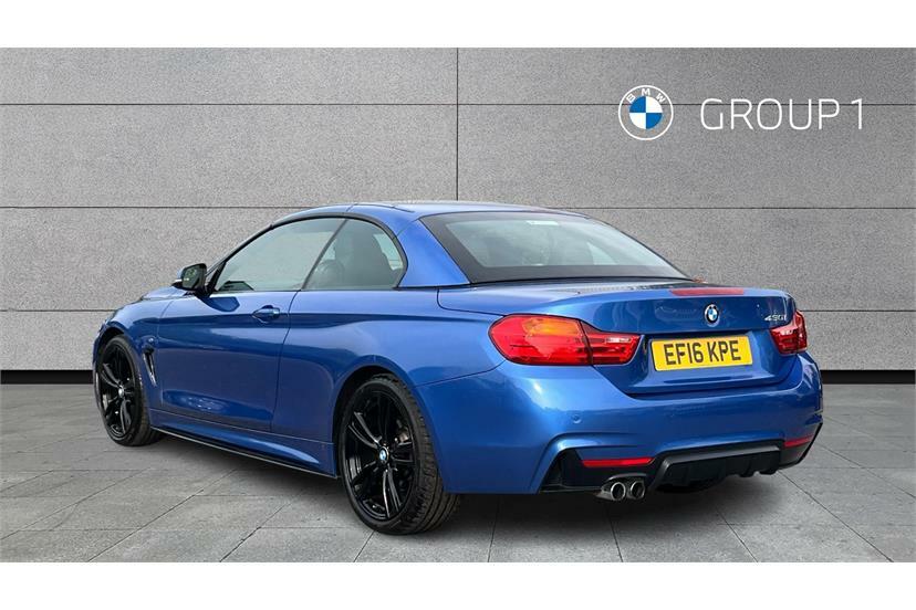 BMW 4 Series 430I M Sport Professional Media Blue #2