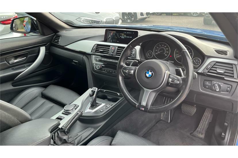 BMW 4 Series 430I M Sport Professional Media Blue #6