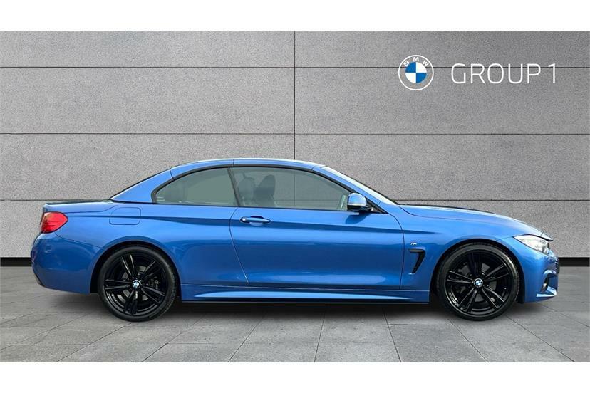 BMW 4 Series 430I M Sport Professional Media Blue #3