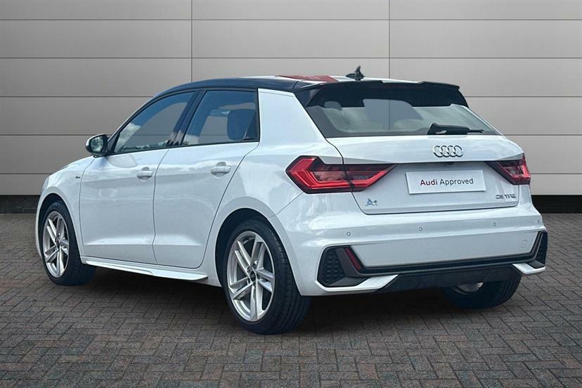 Audi A1 25 Tfsi S Line DE72LXB White #3