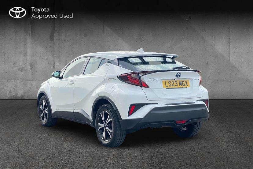 Toyota C-Hr 1.8 Hybrid Icon Cvt LS23MGX White #4