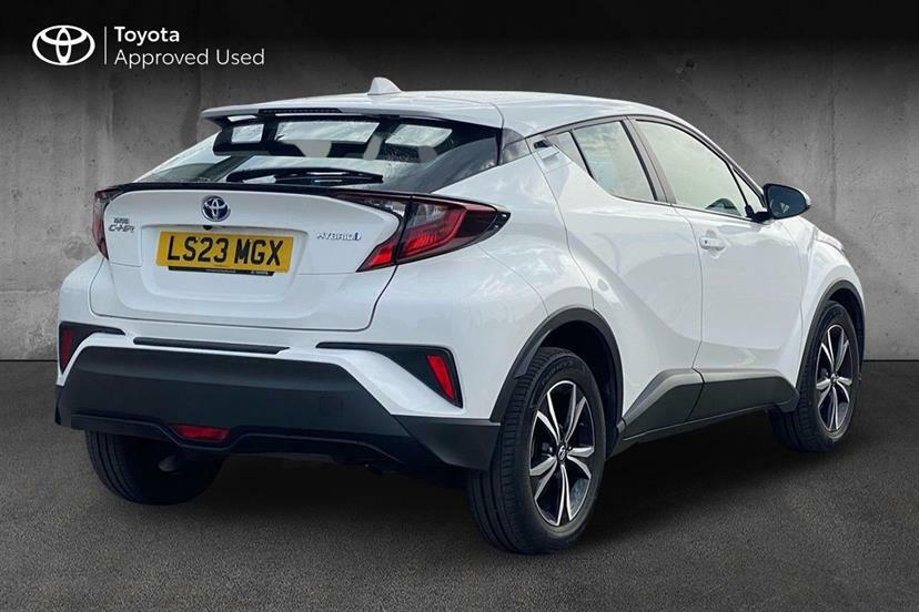 Toyota C-Hr 1.8 Hybrid Icon Cvt LS23MGX White #2