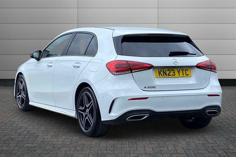 Mercedes-Benz A Class A200 Amg Line Executive KN23YTC White #2