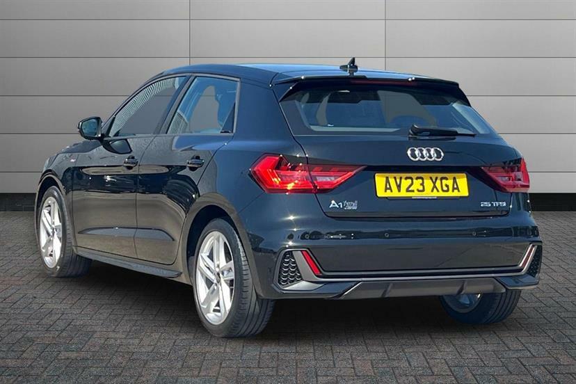 Audi A1 25 Tfsi S Line S Tronic AV23XGA Black #3