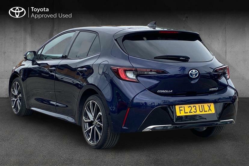 Toyota Corolla 1.8 Hybrid Excel Cvt FL23ULX Blue #4