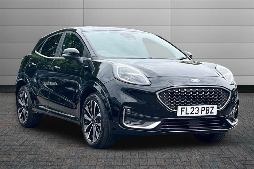Ford Puma 1.0 Ecoboost Hybr Mhev 155 St-line Vignale Dct Black