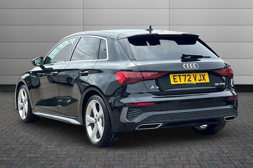 Audi A3 35 Tfsi S Line Comfortsound ET72VJX Black #3