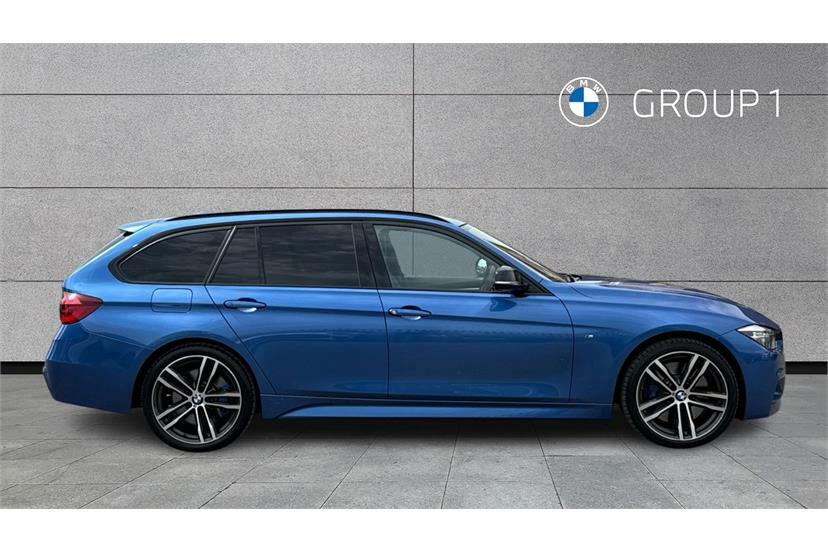 BMW 3 Series 335D Xdrive M Sport Shadow Edition Step GD19AEV Blue #3
