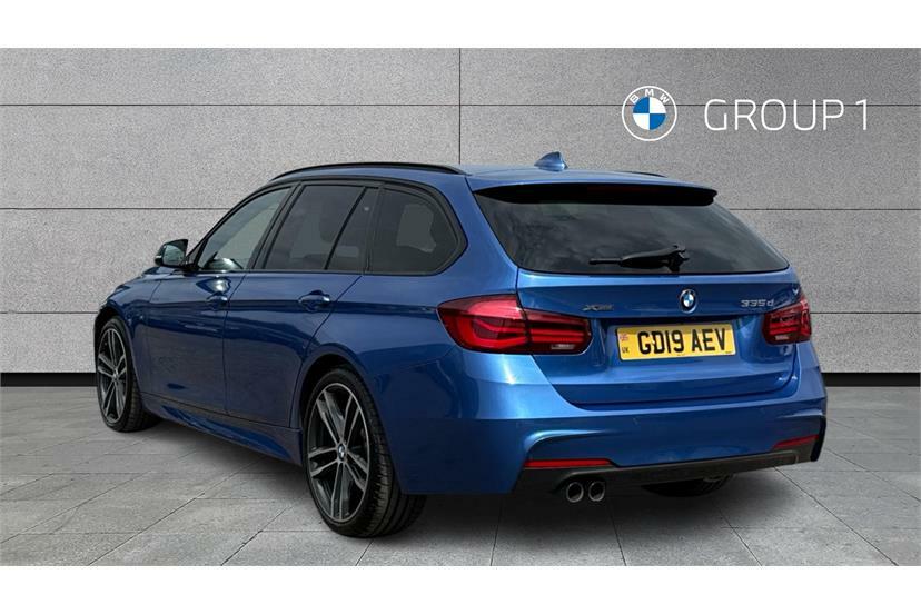 BMW 3 Series 335D Xdrive M Sport Shadow Edition Step GD19AEV Blue #2