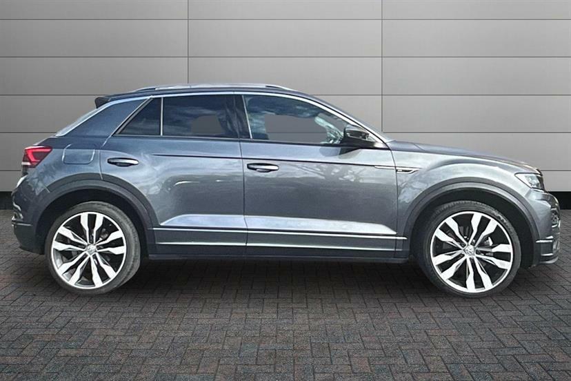 Volkswagen T-Roc 1.5 Tsi Evo R-line Dsg EA71FKO Grey #4