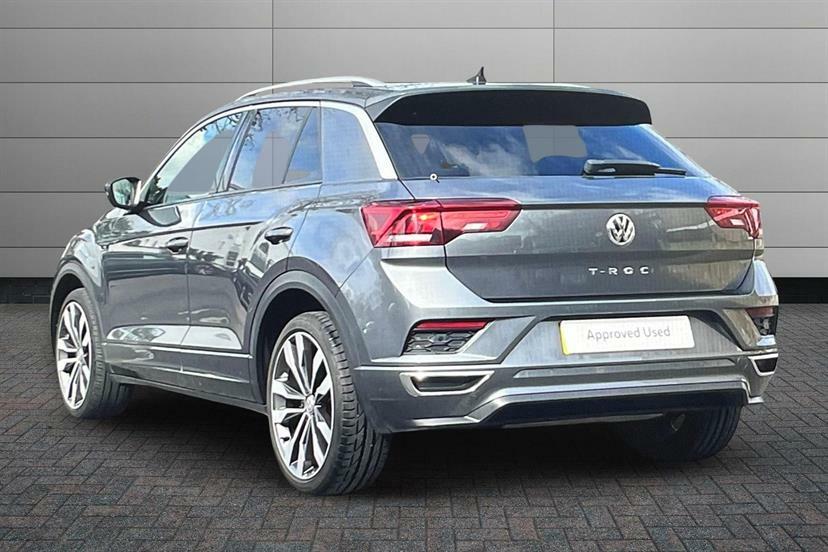 Volkswagen T-Roc 1.5 Tsi Evo R-line Dsg EA71FKO Grey #3