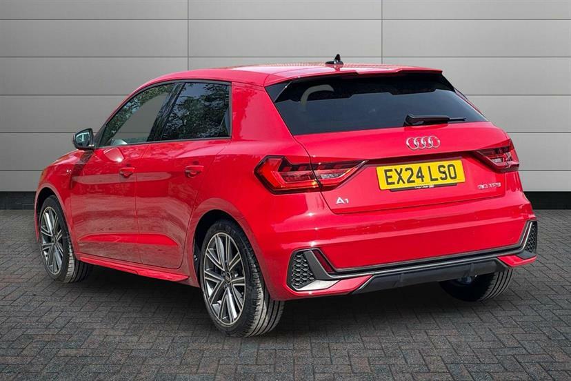 Audi A1 30 Tfsi 110 S Line EX24LSO Red #3