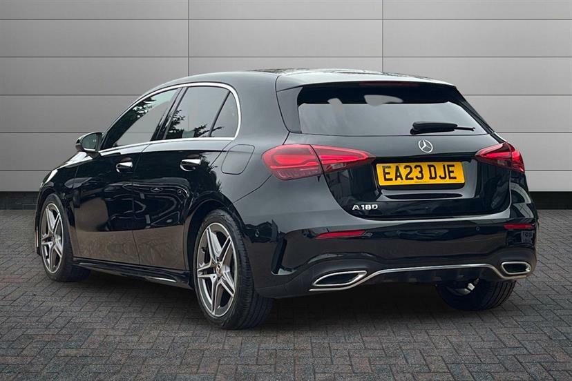 Mercedes-Benz A Class A180 Amg Line Executive EA23DJE Black #2
