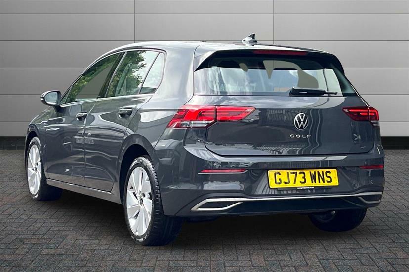 Volkswagen Golf 2.0 Tdi 150 Style Dsg GJ73WNS Grey #3
