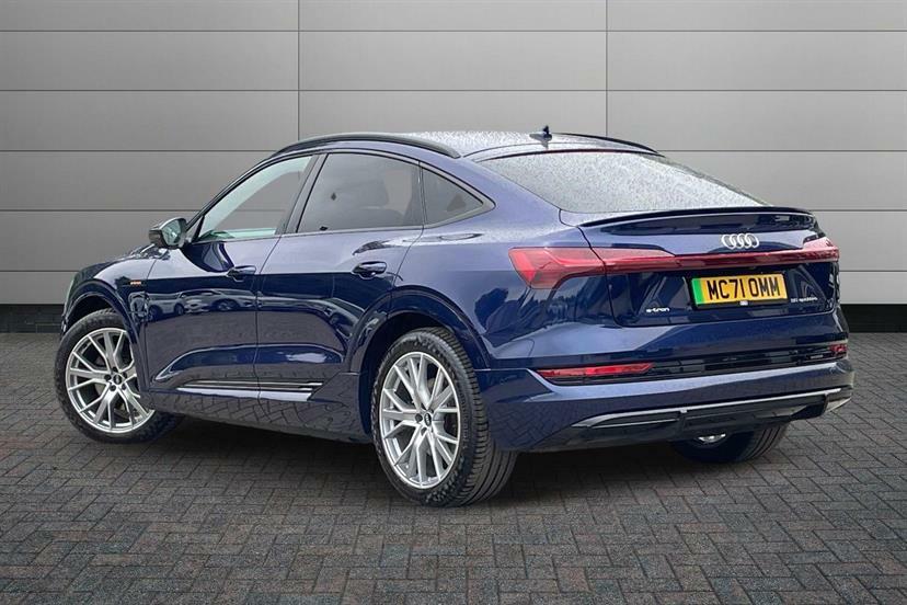 Audi E-tron 230Kw 50 Quattro 71Kwh Black Ed Cs MC71OMM Blue #3