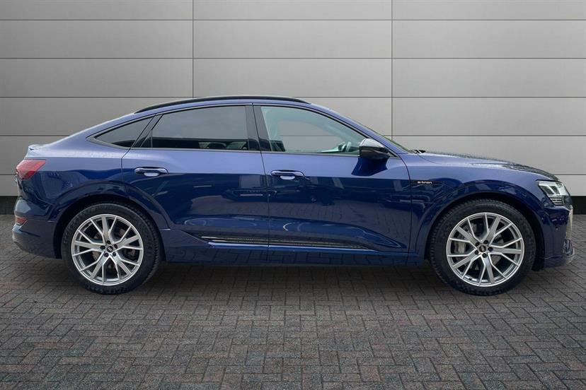 Audi E-tron 230Kw 50 Quattro 71Kwh Black Ed Cs MC71OMM Blue #4